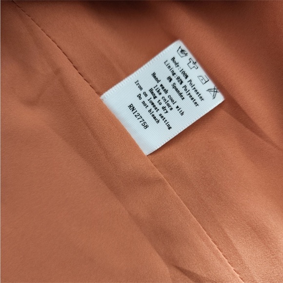 Mural Women’s Double Breasted Trench Blazer - Picture 9 of 9